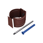 Кронштейн трубы на кирпич 90мм тем кор RR 32 (фото)