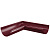 Угол желоба внутренний D150 ПЛД-02-3005 Красное вино-0.6 (фото)