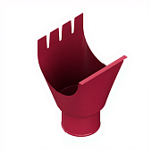 Воронка выпускная D125х100 (ПЛД-02-3005 Красное вино-0.6)Воронка выпускная D125х1000(ПЛД-02-3005) (фото)