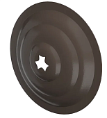 ТЕХНОНИКОЛЬ Металлическая водосточная система, декоративная накладка для хомута, коричневый	 (фото)