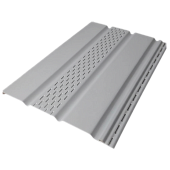  Софит Tecos тройной с част. перф. (белый) 3,05 м (фото)