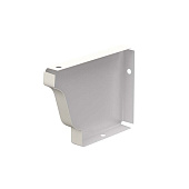 Заглушка желоба 120х86 левая (ПЛ-02-9010-0.5)  (фото)