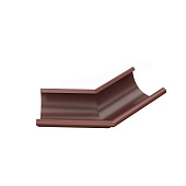 Угол желоба наруж 135 гр D125 (ОЦ-02-0,7) 8017 кор (фото)